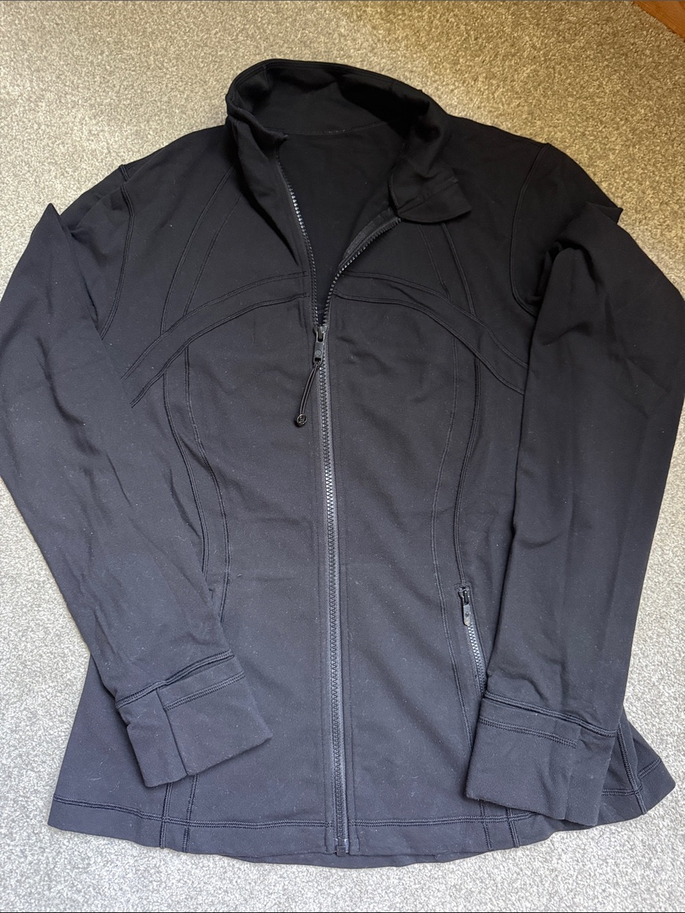 Lululemon Black Full-Zip Active Jacket